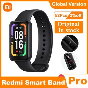 Control Xiaomi Global Version Redmi Smart Band Pro 1.47" Full AMOLED Screen 5ATM Waterproof Power saving mode 20day battery life