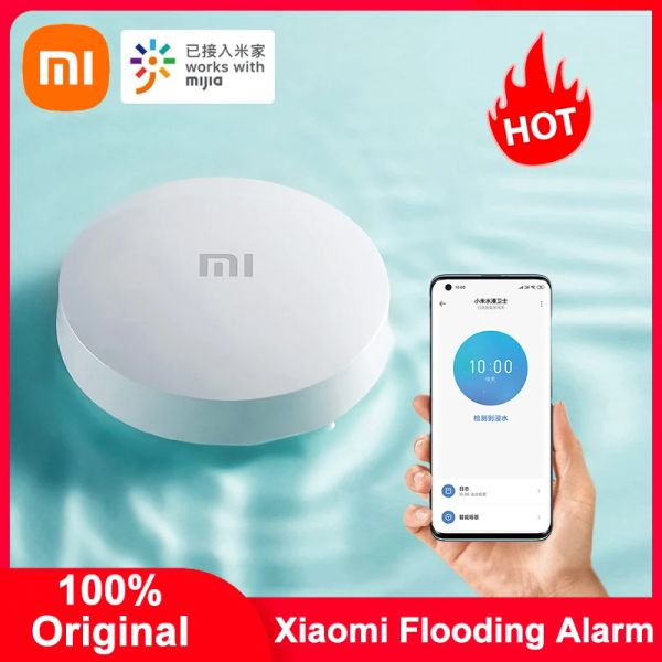 Contrôle Xiaomi Mi IP67 capteur d'immersion d'eau détecteur de fuite d'eau d'inondation alarme à distance capteur de trempage de sécurité sans fil maison intelligente