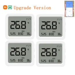 Control Xiaomi Mijia Bluetooth Termómetro 3 Multifunción Inteligente Eléctrico Digital Higrómetro Temperatura Humedad 3 Trabajar con Mijia APP