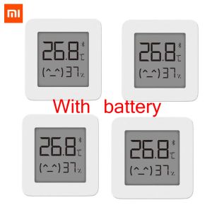 Contrôle Xiaomi Mijia Bluetooth Thermomètre 2 Hygromètre intelligent sans fil Écran LCD Capteur numérique de température et d'humidité Humidimètre