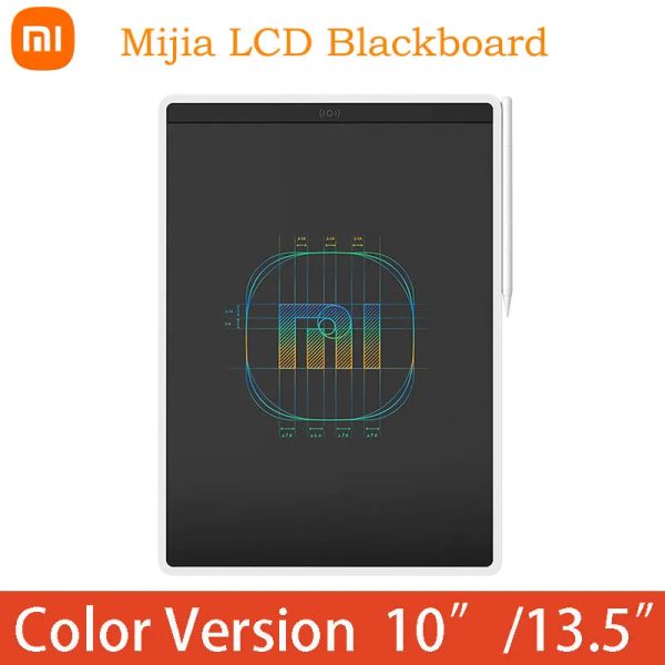 Contrôle de la couleur du tableau noir Xiaomi Mijia Version 10 / 13.5 pouces colorées sans poussière et babillard d'étude de draw à l'encre pour les enfants