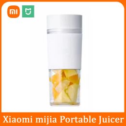 Controle XIAOMI MIJIA Draagbare Juicer Mixer Elektrische Mini Blender Fruit Groenten Snel sap maken Keuken Keukenmachine Fitness Reizen