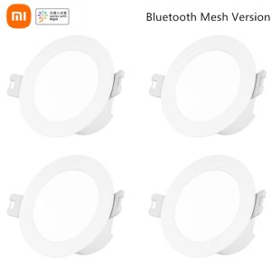 Contrôle Xiaomi Mijia Smart Downlight Bluetooth Compatible Mesh Version Controlled Voice Remote Control Ajuster la température de couleur Smart