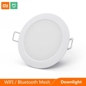 Contrôle Xiaomi Mijia Smart Downlight WiFi / Bluetooth Mesh App Remote Control avec Mi Home White / Chaude plafond LED Down Light