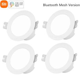 Bediening Xiaomi Mijia Smart Led-downlight Bluetooth-compatibel Mesh-versie Gecontroleerd door spraakafstandsbediening Pas de kleurtemperatuur aan