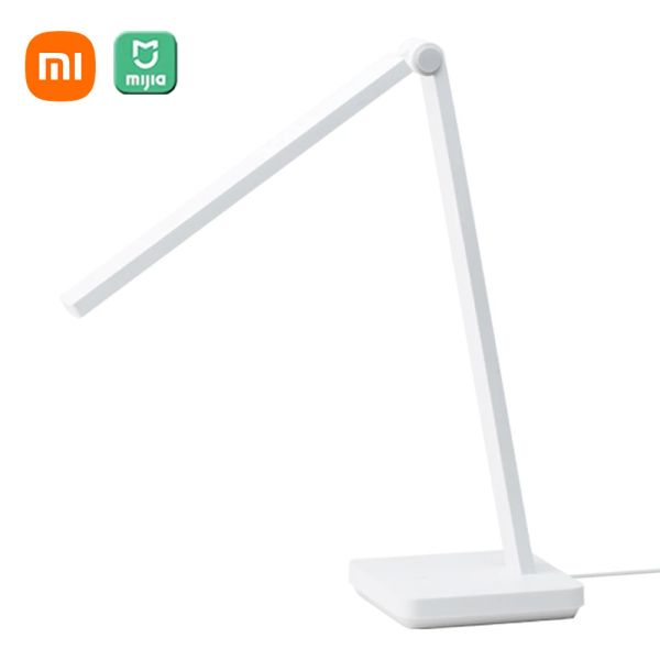 Contrôle Xiaomi Mijia Table Lampe Lite Intelligent MI LED Bureau de bureau Pliant Protection des yeux 4000K 500LUMENS TABLE DE NIGHT