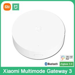 Contrôlez la passerelle multimode pour maison intelligente Xiaomi 3 ZigBee WIFI Bluetooth Mesh Hub fonctionne avec l'application Mijia Apple Homekit Intelligent Home Hub