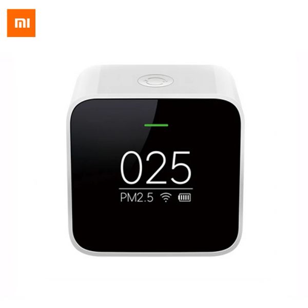 Control xiaomi Original PM2.5 Sensor Detector Monitor de calidad del aire Sensor láser de alta precisión Pantalla OLED Hogar inteligente Envío Directo