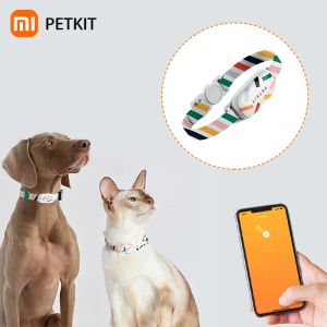 Contrôle Xiaomi Petkit Fit 3 Activité de compagnie Smart Pet Monteur de couchage Bluetooth Remote Colliers de chat pour chiens Imperproof