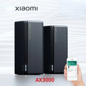 Contrôle Xiaomi routeur AX3000 système maillé WiFi6 2.4G5.0 GHz 5G Modem 2976Mbps OFDMA Mode Point d'accès amplificateur de Signal gamme MI Extender