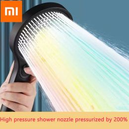 Contrôle la tête de douche Xiaomi avec 5 modes réglables douche à pression haute avec filtre de douche