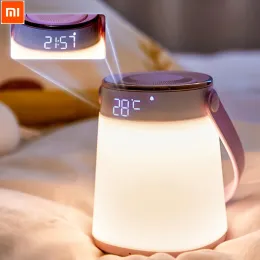 Contrôle Xiaomi lampe de chevet intelligente lampe mère et bébé réglable veilleuse avec température horloge LED