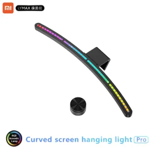 Contrôle Xiaomi Youpin Lymax moniteur barre lumineuse RGB gradation continue Led lampe de bureau pour ordinateur salle de jeu décoration lumière