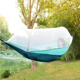 Contrôle Xiaomi Zaofeng Hammock Swing Bed 12 Personne parachute hamacs Max Charge 300kg pour le camping extérieur Swings Parachute Tissu