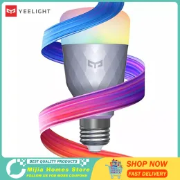 Contrôle Yeelight 1SE ampoule LED intelligente E27 6W RGBW coloré Wifi télécommande lampe intelligente pour Google Assistant Alexa SmartThing Mihome APP