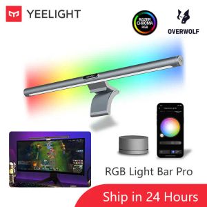 Contrôle Yeelight écran LED barre lumineuse Pro affichage d'ordinateur lampe suspendue barre de jeu RGB Ra95 température de couleur variable Wifi contrôle intelligent