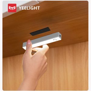 Besturing Yeelight PIR Motion en Light Sensor Led Under Cabinet Light Auto On/Off 4000K voor keuken slaapkamer kast garderobe nachtlichten