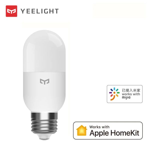 Contrôle Yeelight Smart LED Bulbe M2 Bluetooth Mesh E27 Home Dimmable Ample de couleur Température Color Température Application Contrôle avec HomeKit Mijia App.