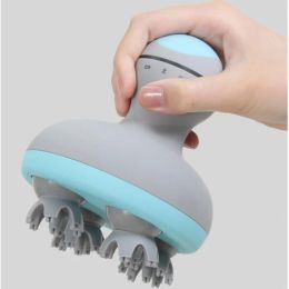 Contrôle Youpin MINI masseur de tête massage stéréo 3D surround bidirectionnel Rotation à quatre roues 6 types de technique de massage instrument de massage