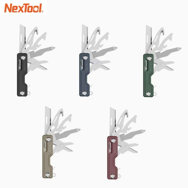 Contrôlez YouPin Nextool Multitool Camping Tools Holder Téléphone peut ouvrir Mini Knife Mini Knife Life Outdoor Pliant Knife