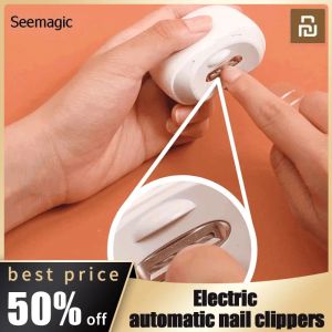 Contrôle YouPin Searagic Electric Automatic Nail Nails Personniers avec une manucure de coupe-ongles de coupe légère pour Baby Care Scissor Pet Nail Clipper