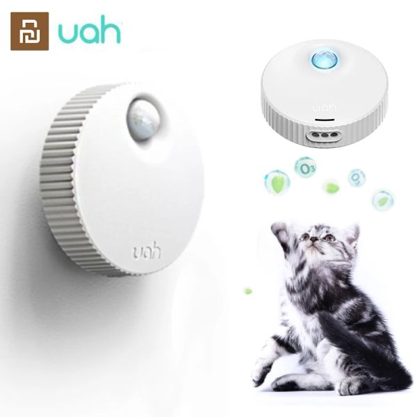 Contrôlez le déodorizer intelligent de la litière de litière de chat UAH Cat 24hour