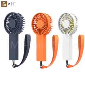 Contrôlez Youpin VH mini ventilateur de poche petite corde de hangage de mode portable 10 heures endurance micro usb charge d'été extérieur mini fan