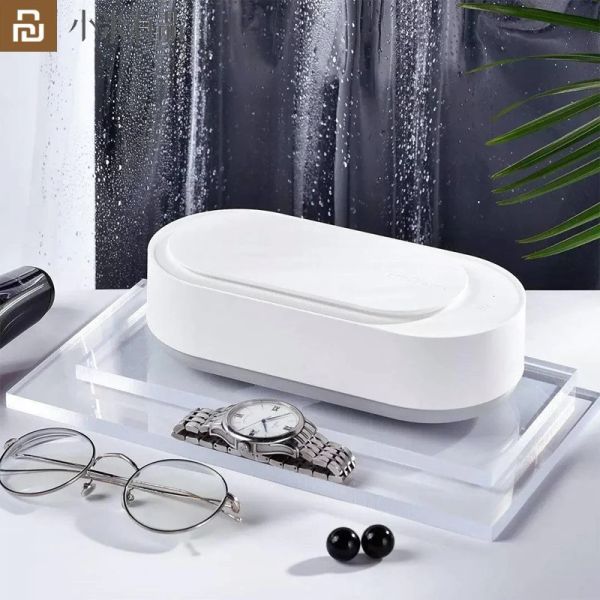 Control Youpin Xiaomi EraClean Limpiador ultrasónico Premio alemán Red Dot Rápido y eficiente Typec Silencioso Compacto 45000Hz Gafas Joyería