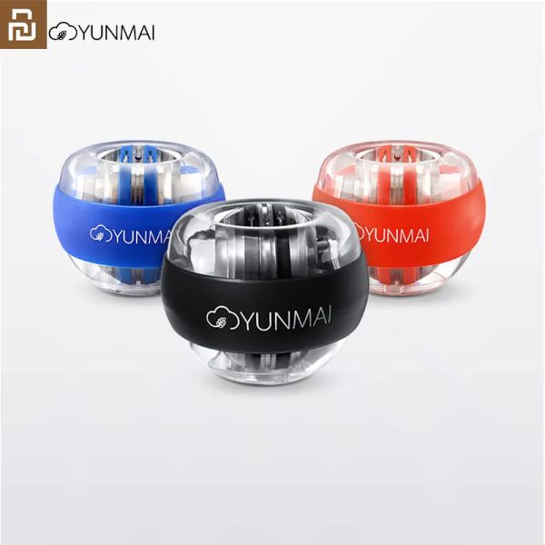 Contrôlez l'entraîneur de poignet Yunmai LED Gyroball Essential Spinner Gyroscopic Forarm Exercise Ball Gyro pour Mijia Home Kit