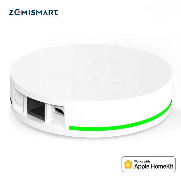 Control ZemisMart Zigbee Hub Linkage inteligente Dispositivos Smart Alexa Google Home Siri Control de voz Tuya Aplicación Inicio Trabajar con HomeKit