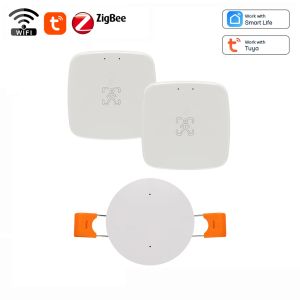 Contrôle du capteur de présence humaine Zigbee Tuya Wifi WiFi Millimètre Radar Détecteur Smart Motion Motion Capteur avec détection de distance de luminosité