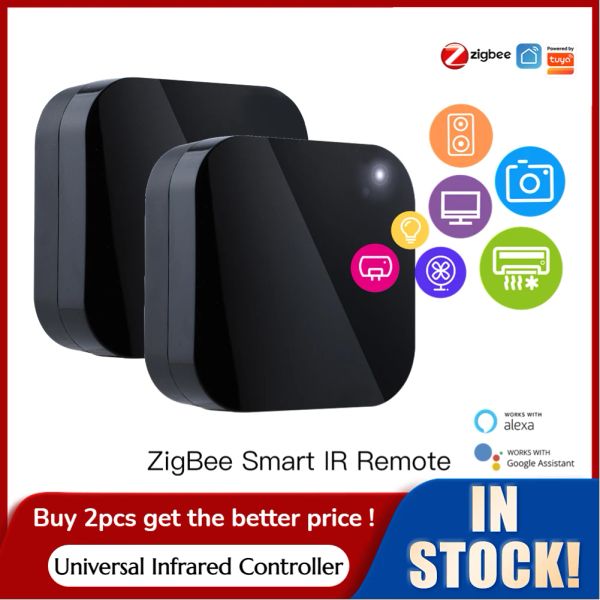 Contrôle Zigbee Smart IR Remote Contrôleur Universal Wireless Controller pour Smart Home Android 4.0 / iOS 8.0 pour Alexa Google Home