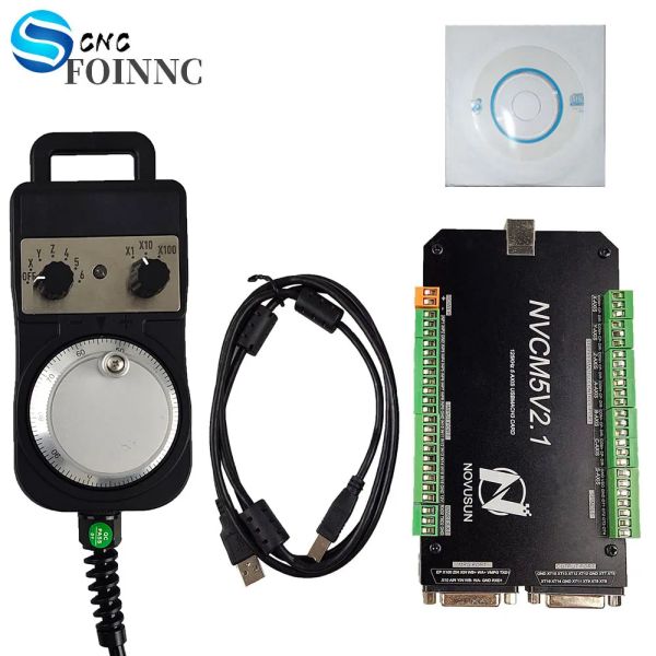 Contrôleur CNC contrôleur NVCM MACH3 carte d'interface USB pour moteur pas à pas tout nouveau volant électronique 3 axes 4 axes 5 axes 6 axes