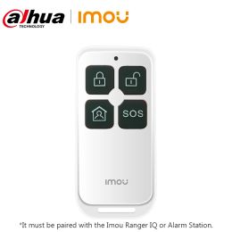 Contrôleur Dahua IMou Smart Wireless 433MHz 4 Bottons Remote Controc Controller Controller pour Home Wireless Security Alarm System