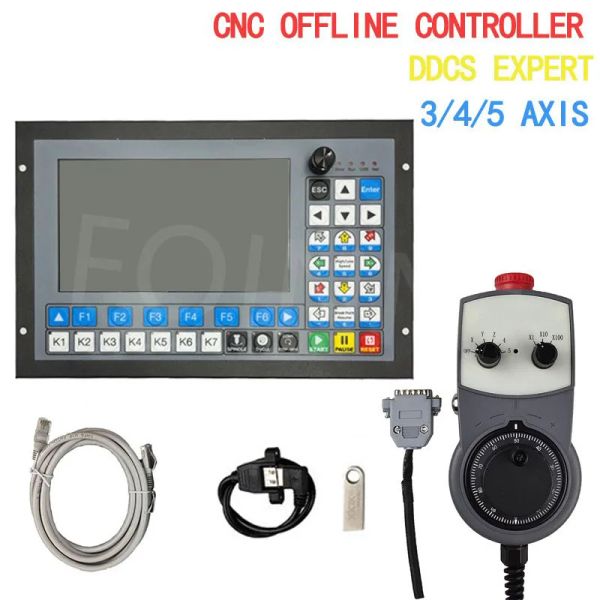 Contrôleur DDCSV3.1 mise à niveau CNC contrôleur hors ligne DDCSEXPERT/M350 3/4/5 axes 1 MHz ATC + 5 axes volant MPG outil de commutation automatique