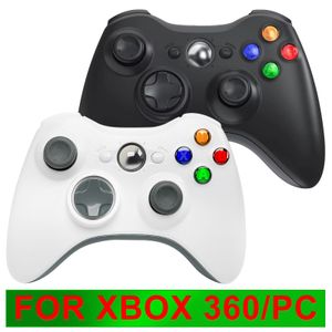 Contrôleur pour Xbox 360 24g Gamis sans fil Remote Joystick 3D Rocker Game Gande Tools Parts Double vibration 240418