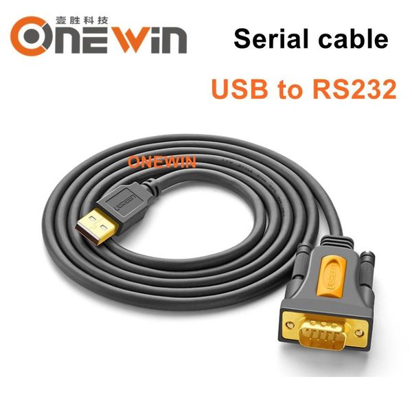 Controlador USB a RS232 puerto COM Serial DB9 macho 9 pines para pantalla electrónica cable de extensión de balanza electrónica