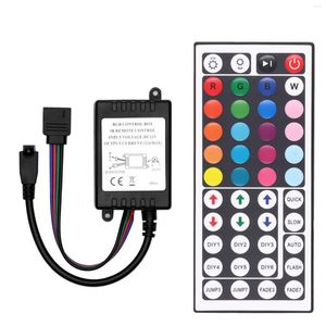 Contrôleurs 44Keys LED Contrôleur RVB DC12V IR/RF à distance pour les lumières de bande SMD 3528