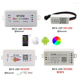 Controllers SP107E SK6812 SP105E APA102 SP110E WS2801 PIXELS LED STRIM LICHT