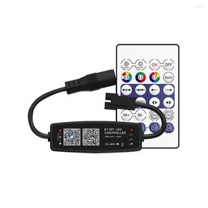 Contrôleurs USB Bluetooth Compatible RGB Télécommande pour LED Strip Light WS2812B WS2811 SK6812 Smart Phone APP Control IOS/Android