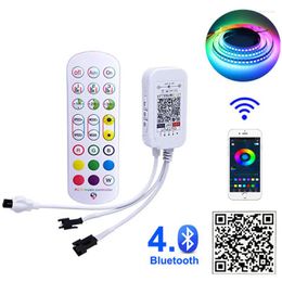 Controllers WS2812B Bluetooth Music Control DC5-24V 24Key IR Remote Controller voor WS2811 SK6812 LED Strip Light