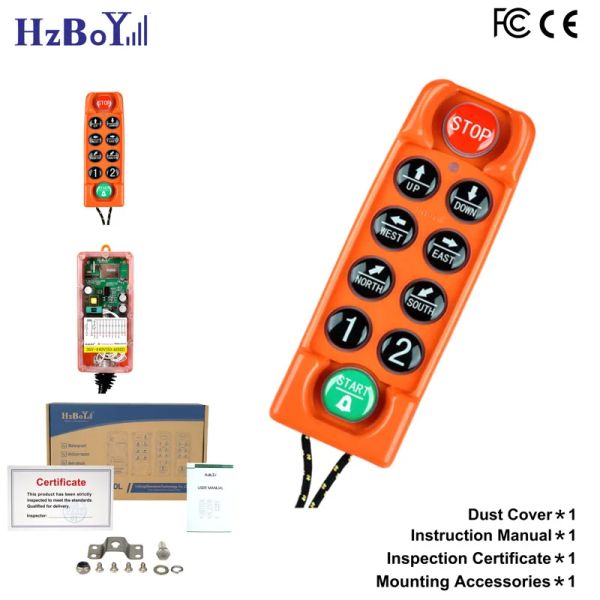 Controles F23C+ 868MHz Crane impermeable Down Radio Industrial Wireless Remote Control