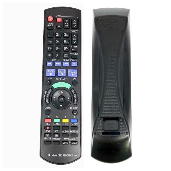 Contrôles New Remote Control pour Panasonic N2QayB000463 DMREX87 DMREX88 DMREX77EN DMREX773 DMREX773ECK DMREH58EC DVD