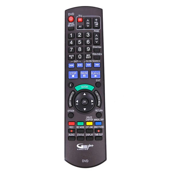 Controles utilizados N2QAYB000124 originales para el control remoto de la grabadora de DVD Panasonic DMRXW380 DMRXW385 DMRXW480 N2QAYB000273