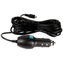 Conveniente Cable de adaptador de cargador de potencia de automóvil MINI USB con salida DC 5V 2A para cargar rápido sobre la marcha es perfecto para el uso de la cámara GPS cuando