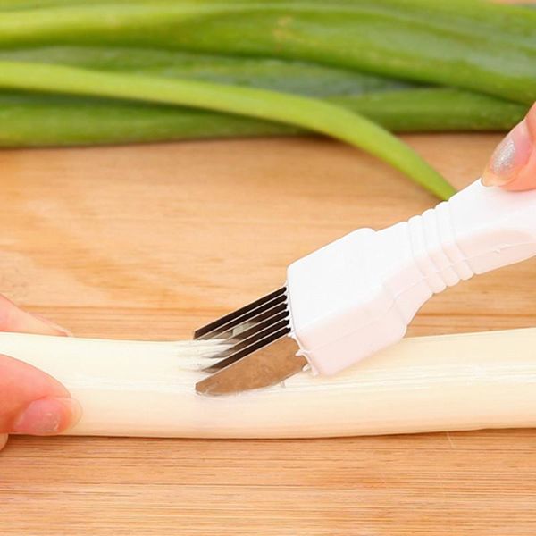 Couteau à oignon pratique, râpes, trancheurs, broyeur en plastique + couteaux en acier inoxydable avec couvercle, outils pour légumes