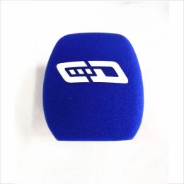 Converter 4cm schuimwindwindwind Mic Cover Sponge Ruitenwind voor handheld Interview Microfoons Blue Colors Beschikbaar gratis verzending