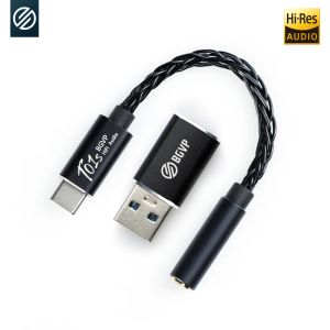 Convertisseur BGVP T01S CX31193 Amplificateur USB Type C à 3,5 mm Adaptateur audio de la prise casque 32 bits 384 kHz