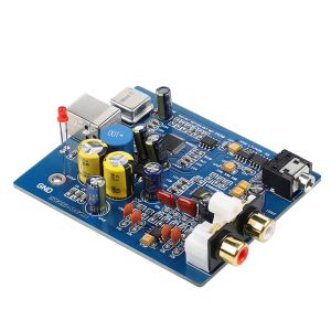 Convertisseur HIFI Audio ES9028Q2M SA9023 USB DAC Decoder Board External Sound Carte Support 24Bit pour amplificateur