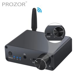 Convertisseur Prozor 192KHz Bluetooth Compatible DAC Converter avec amplificateur de casque Adaptateur audio 3,5 mm DAC Digital To Analog Convertisseur
